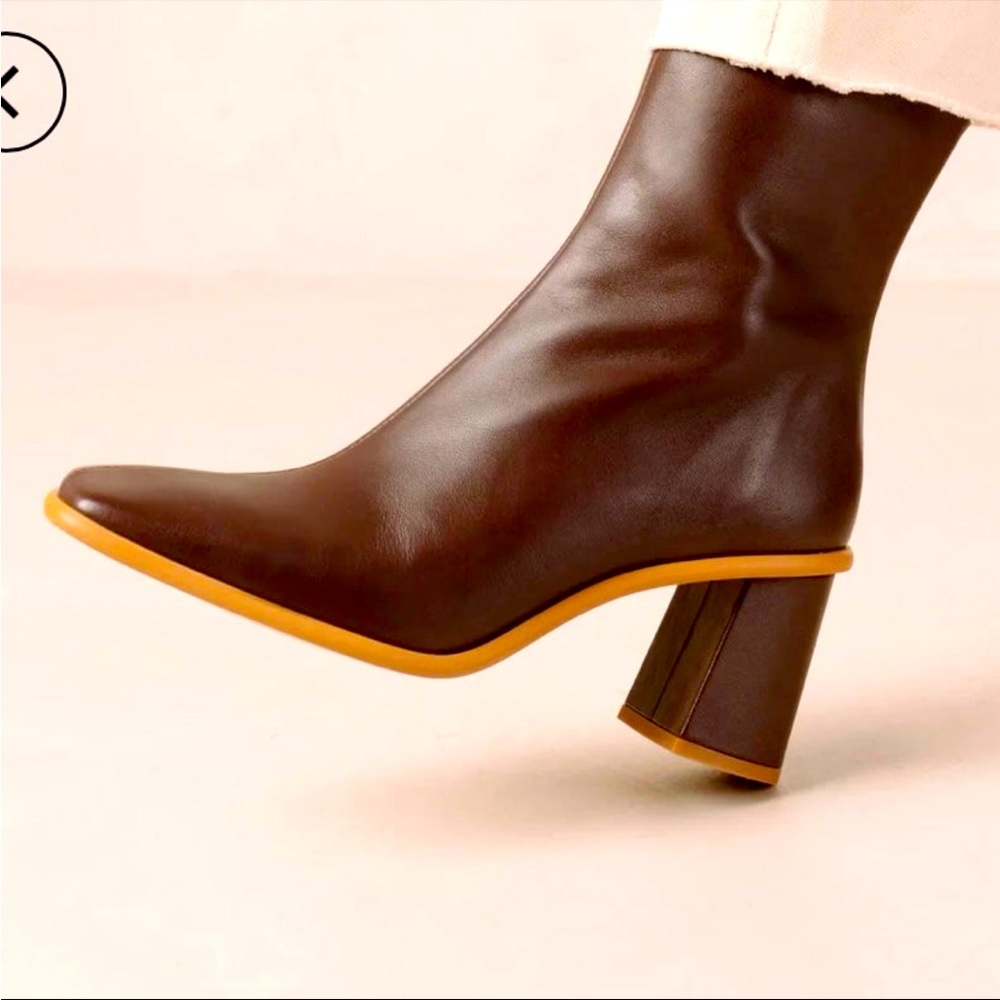 ALOHAS West Cape Boot 37 Brown Leather